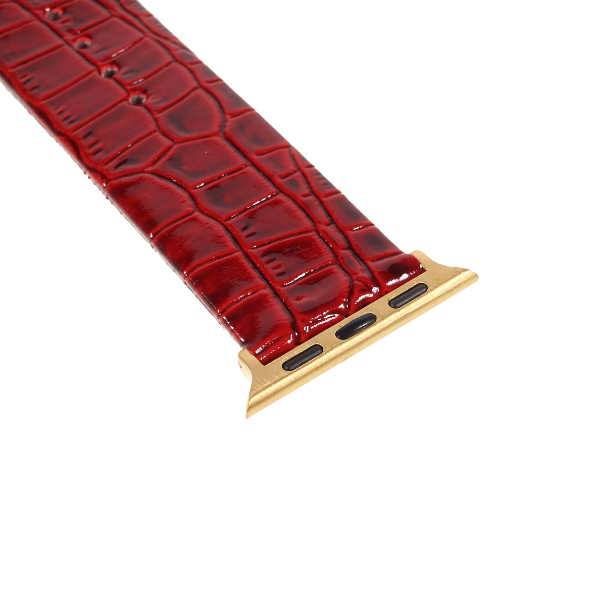 Crocodile Texture Genuine Leather Watch Band Strap for Apple Watch Ultra 49mm Ultra 2 49mm Series 9 45mm SE (2023) 44mm Series 8 7 45mm Series 6 5 4 SE SE (2022) 44mm Series 3 2 1 42mm Crocodile Texture Genuine Leather Watch Band Strap for Apple Watch Ultra 49mm Ultra 2 49mm Series 9 45mm SE (2023) 44mm Series 8 7 45mm Series 6 5 4 SE SE (2022) 44mm Series 3 2 1 42mm